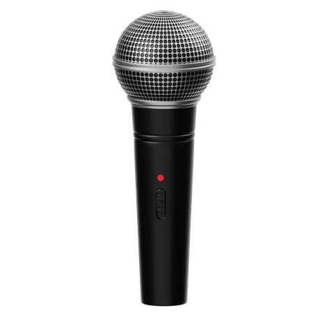 Dynamic Microphone  3D Icon