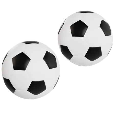 역동적인 축구 경기 스포츠  3D Icon