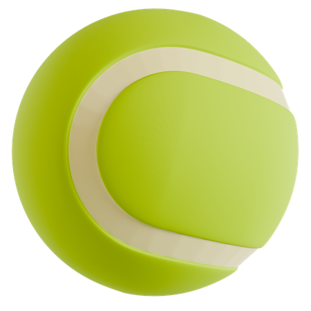 Dynamic Tennis Action  3D Icon