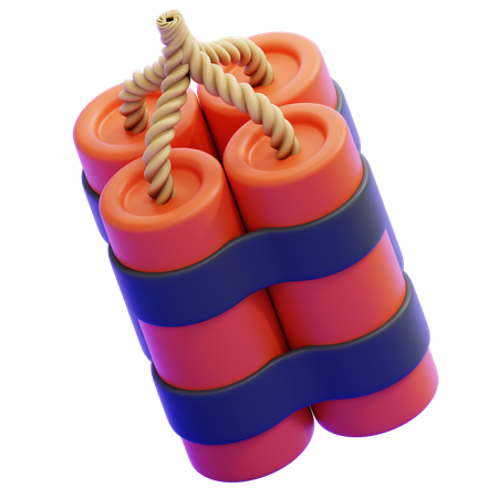 DYNAMITE  3D Icon