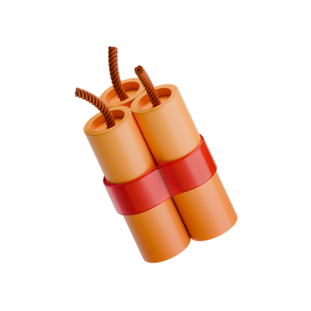 Dynamite bomb  3D Icon