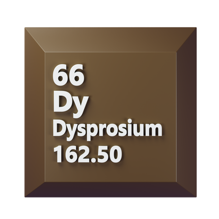 Dysprosium  3D Icon