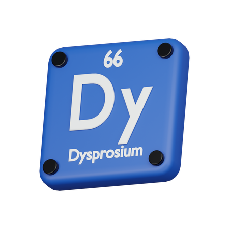 Dysprosium  3D Icon