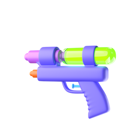 Dystopia Gun  3D Icon