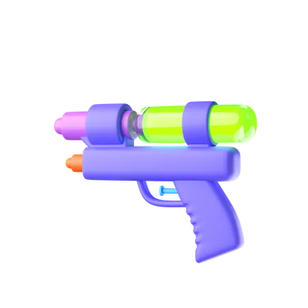 Dystopia Gun  3D Icon