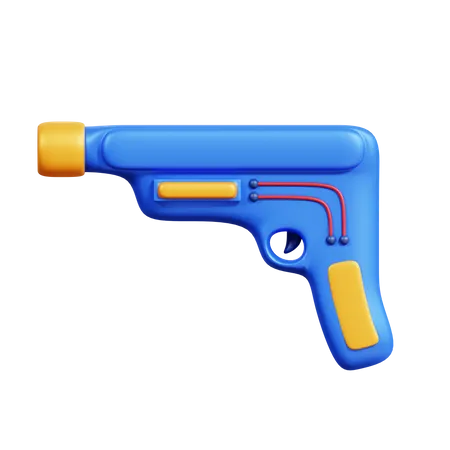 Dystopia Gun  3D Icon