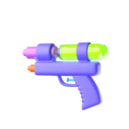Dystopia Gun 3D Icon