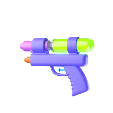 Dystopia Gun 3D Icon