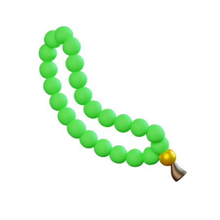 Dzikir Prayer Beads  3D Icon