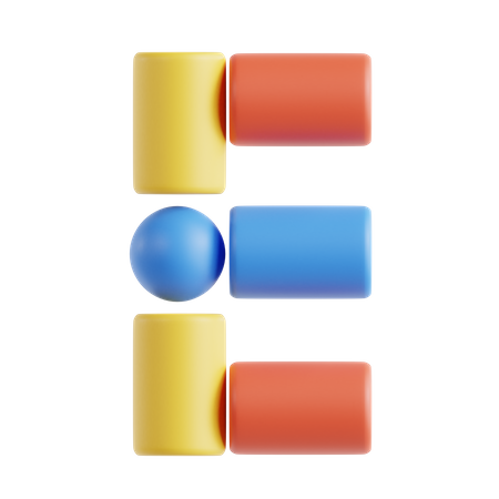 E  3D Icon