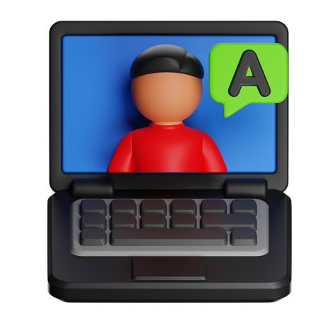 Eラーニング  3D Icon