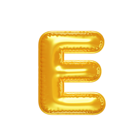 E  3D Icon