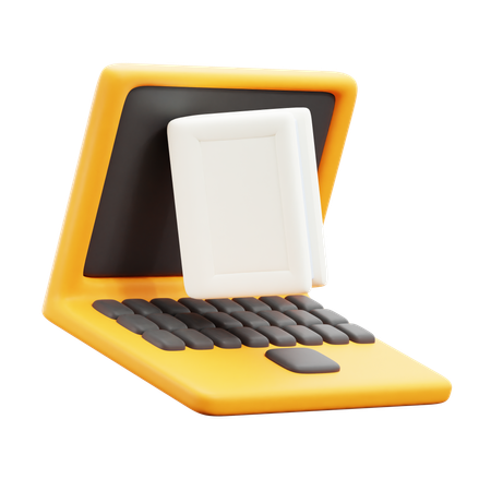 E-book  3D Icon