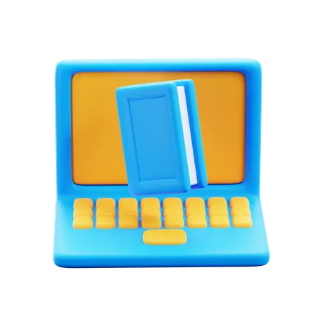 E-book  3D Icon