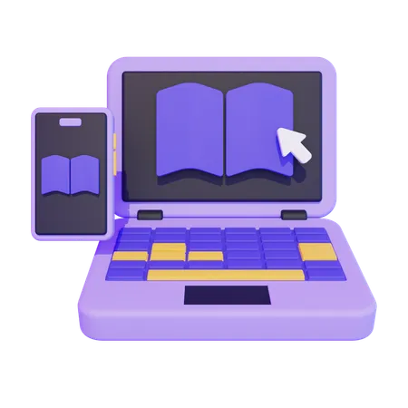 E-book  3D Icon