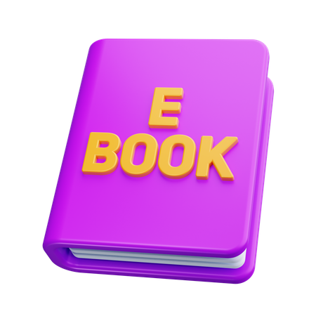 E-book  3D Icon