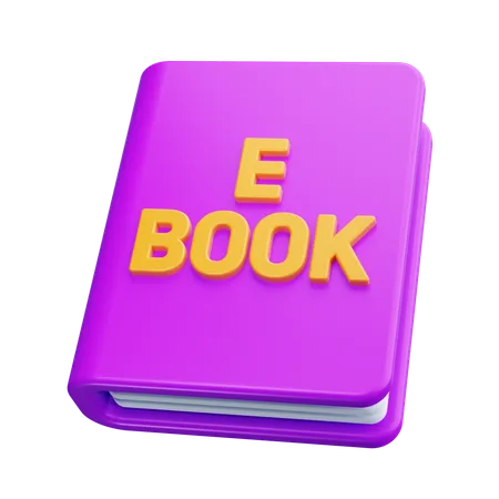 E-book  3D Icon