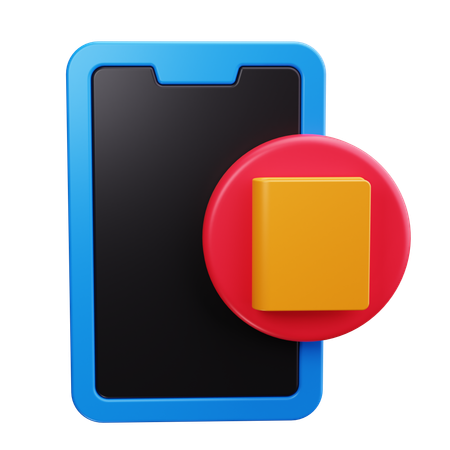 E-book  3D Icon