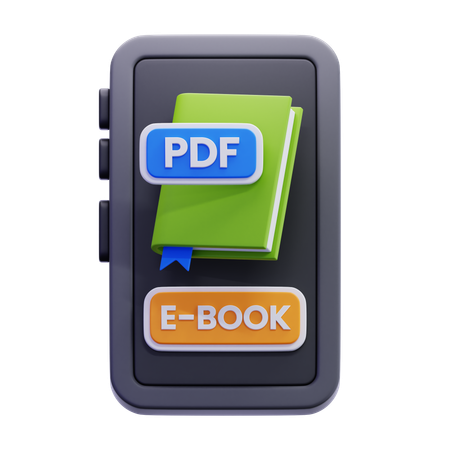E-Book  3D Icon