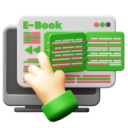 E-Book  3D Icon