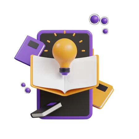 E-book  3D Icon