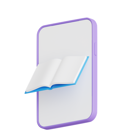 E Book  3D Icon