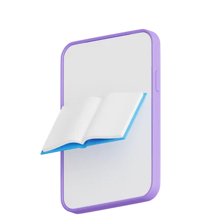 E Book  3D Icon