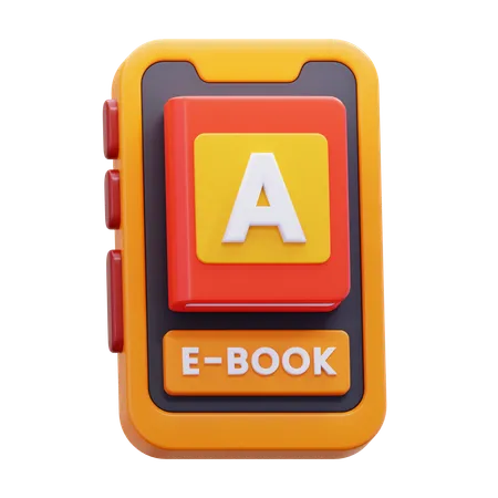 E Book  3D Icon