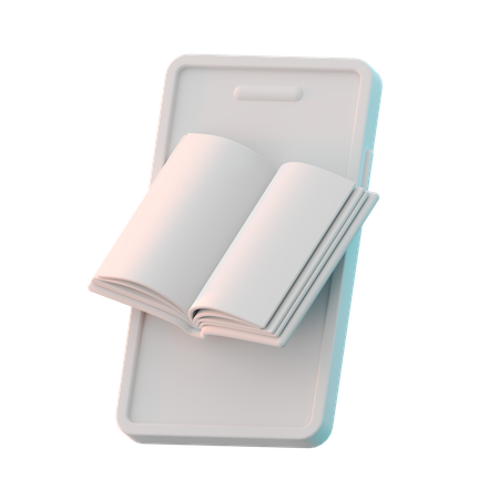 E book  3D Icon