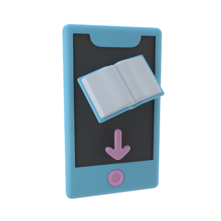 E Book  3D Icon