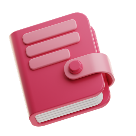 E Book  3D Icon