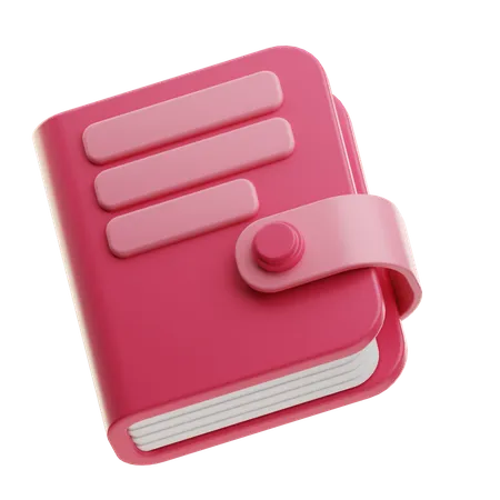 E Book  3D Icon