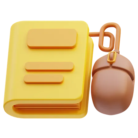 E Book  3D Icon