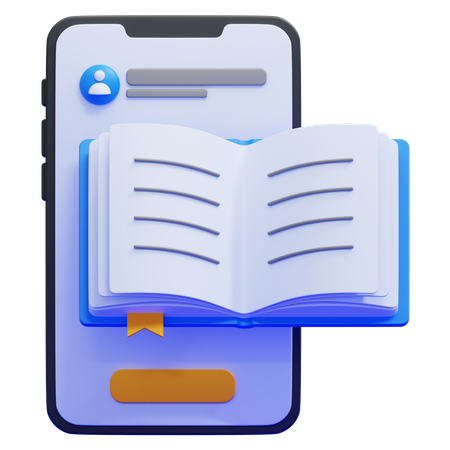 E-Book  3D Icon