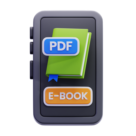 E-Book  3D Icon
