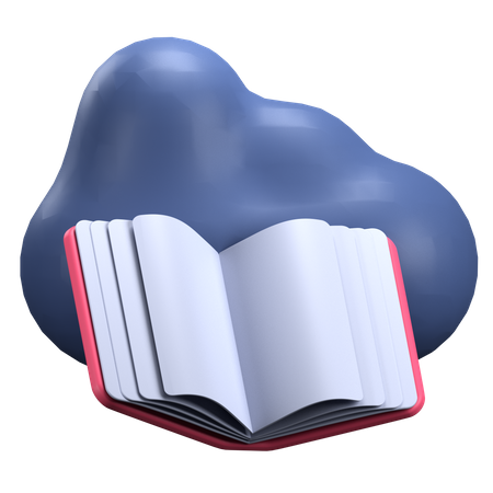 E Book  3D Icon