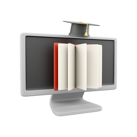 E Book  3D Icon