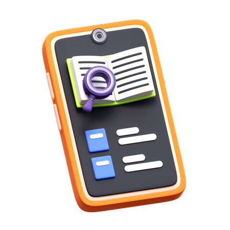 E Book  3D Icon