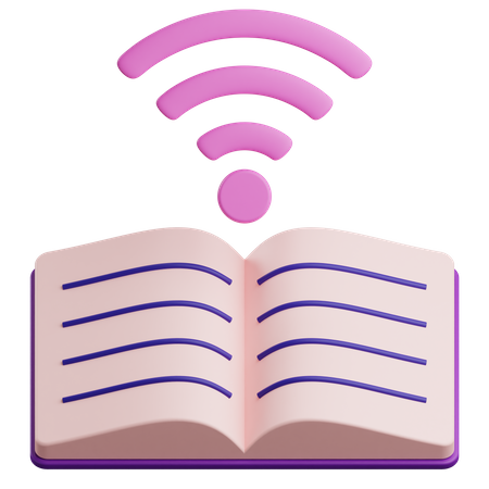 E-book  3D Icon