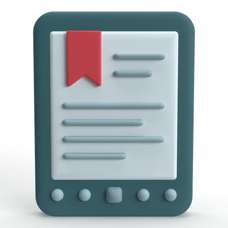 E-book  3D Icon