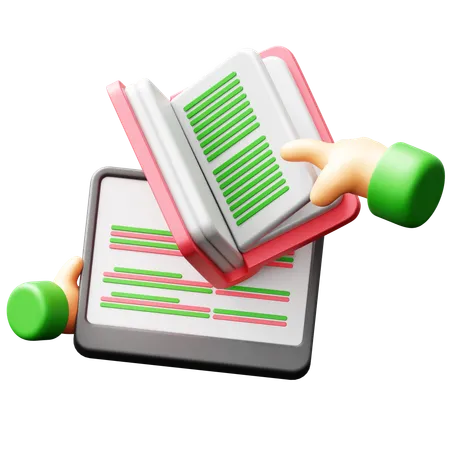 E-Book lesen  3D Icon