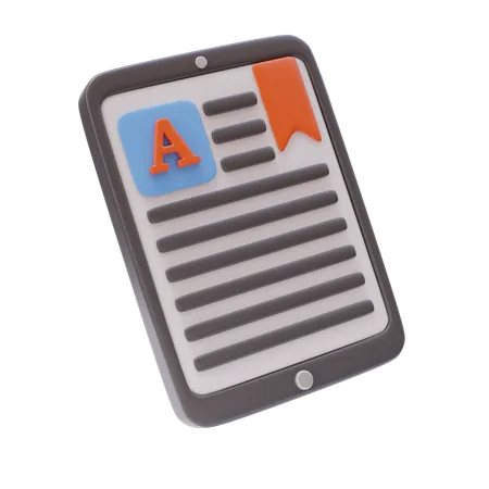 E-Books  3D Icon