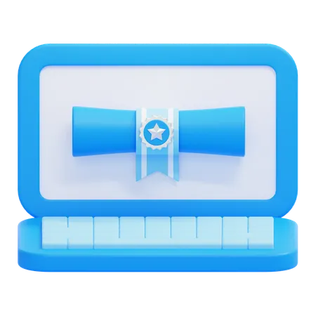 E-certifié  3D Icon