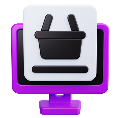 Eコマース  3D Icon