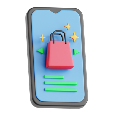 E Commerce  3D Icon