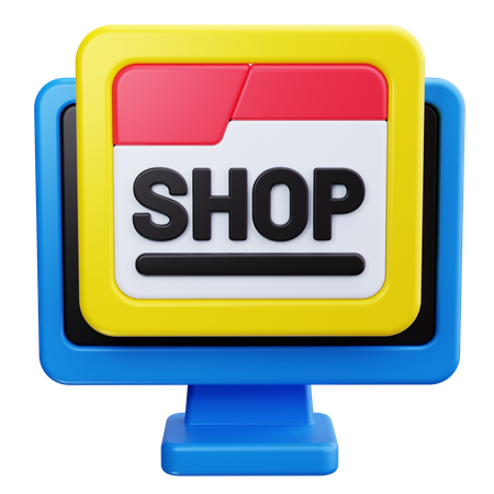 E-commerce  3D Icon