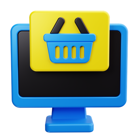 E Commerce  3D Icon