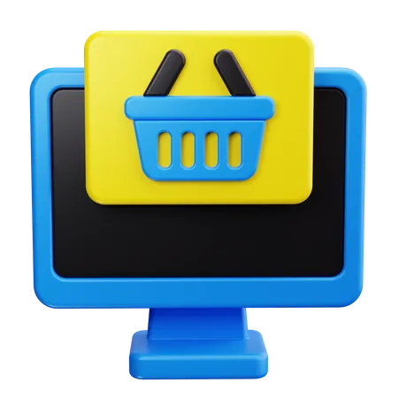 E Commerce  3D Icon