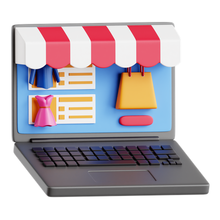 E Commerce  3D Icon