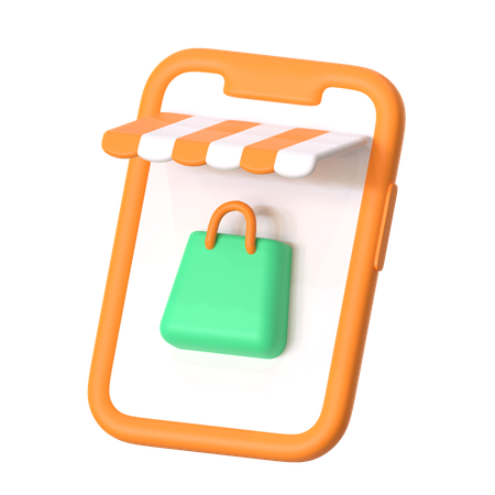 E Commerce  3D Icon